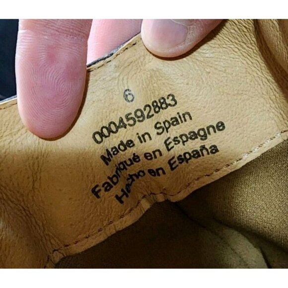 Free People Women's Mel Black Leather Slouch Boot Size 6 Boho Western - Picture 10 of 10